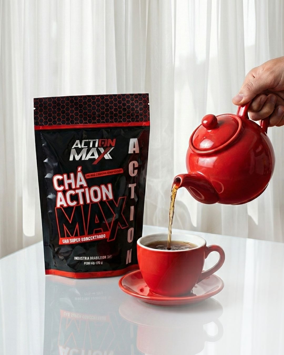 Prepara&ccedil;&atilde;o Ch&aacute; Action